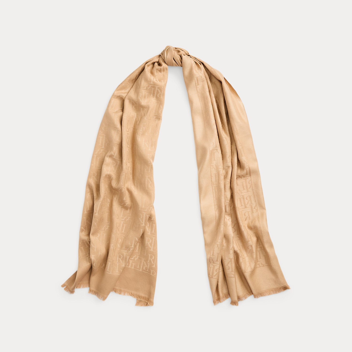 Jacquard-Schal mit Logo von Lauren