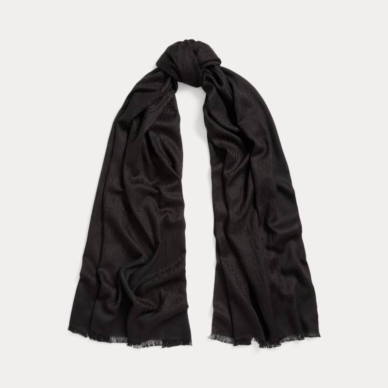 Jacquard-Schal mit Logo von Lauren