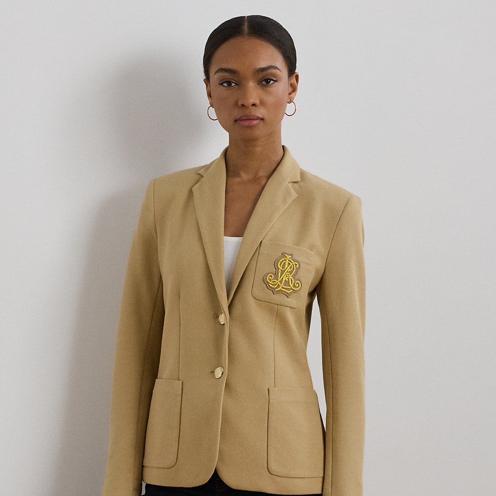 Jacquardblazer mit Bouillonstickerei Jacquardblazer mit Bouillonstickerei von Lauren