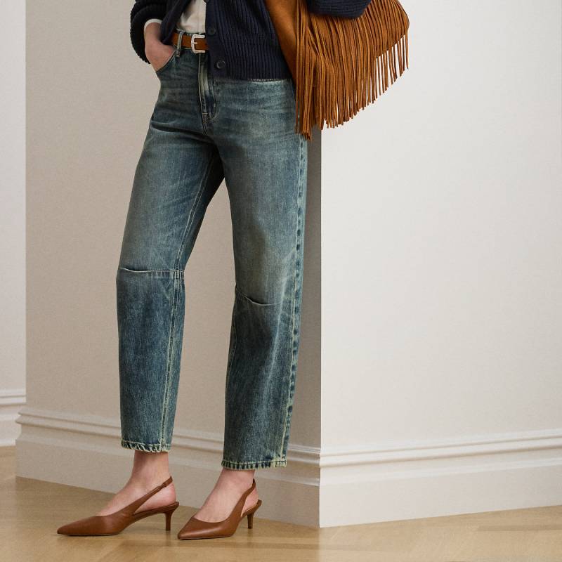 Jeans mit hoher Leibhöhe von Lauren