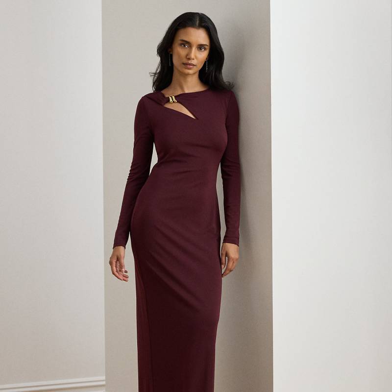 Jersey-Abendkleid mit Cutout-Detail von Lauren
