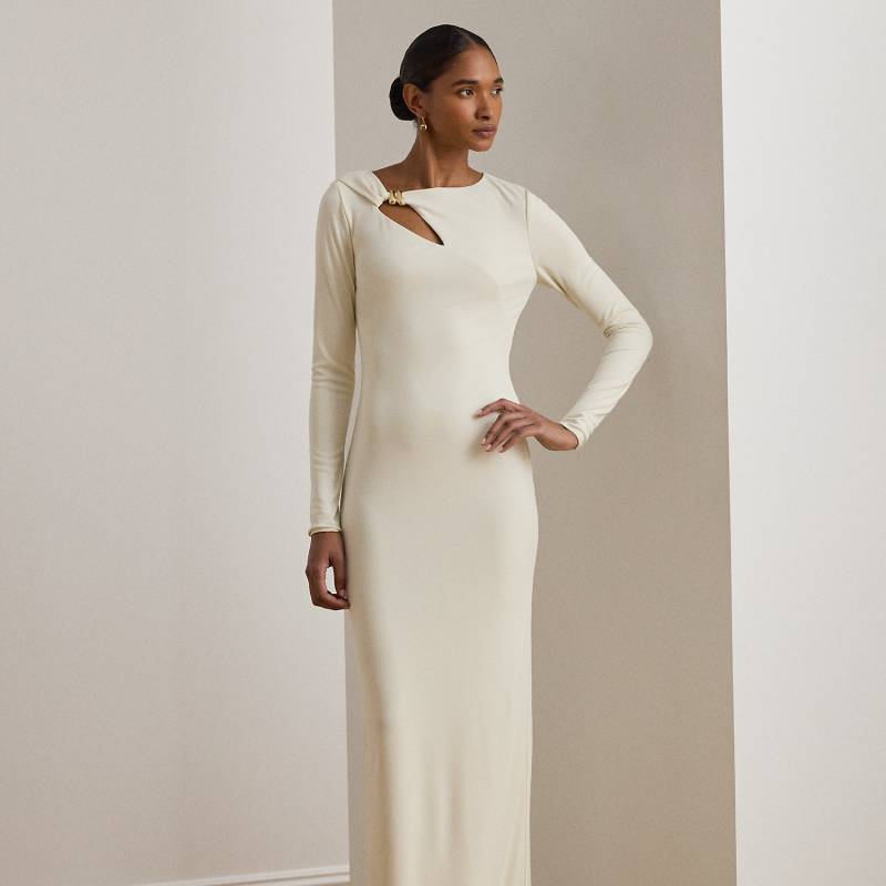 Jersey-Abendkleid mit Cutout-Detail von Lauren