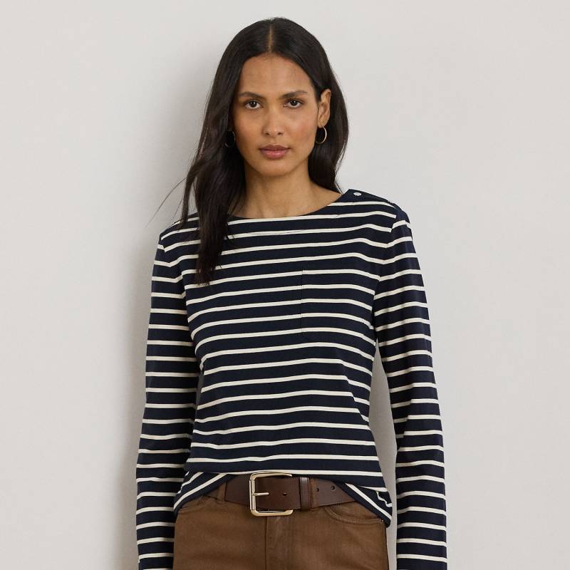 Jersey-Oberteil mit U-Boot-Ausschnitt Jersey-Oberteil mit U-Boot-Ausschnitt von Lauren