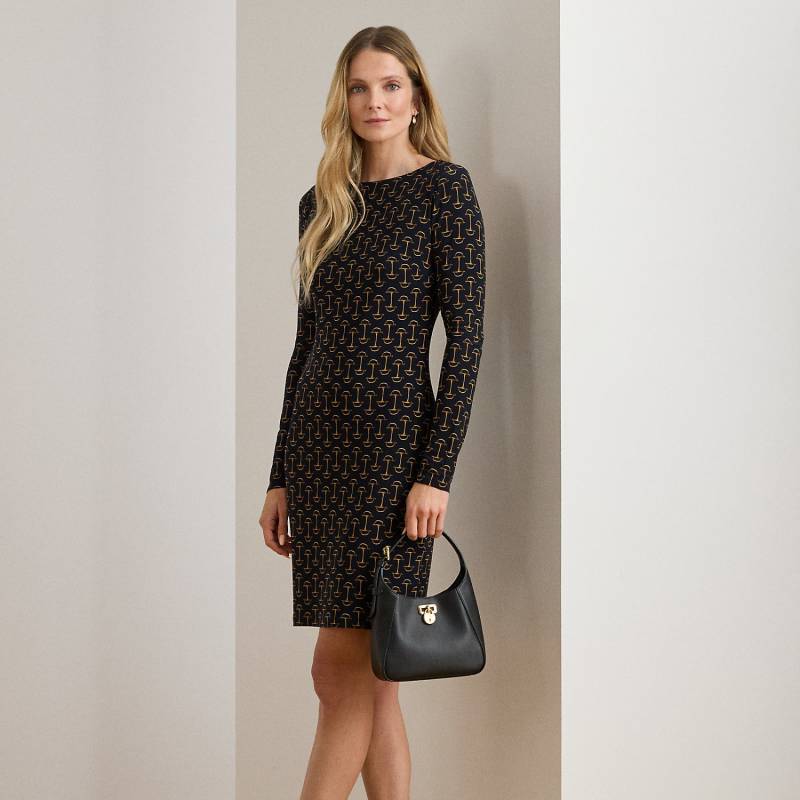 Jerseykleid mit geometrischem Druck von Lauren