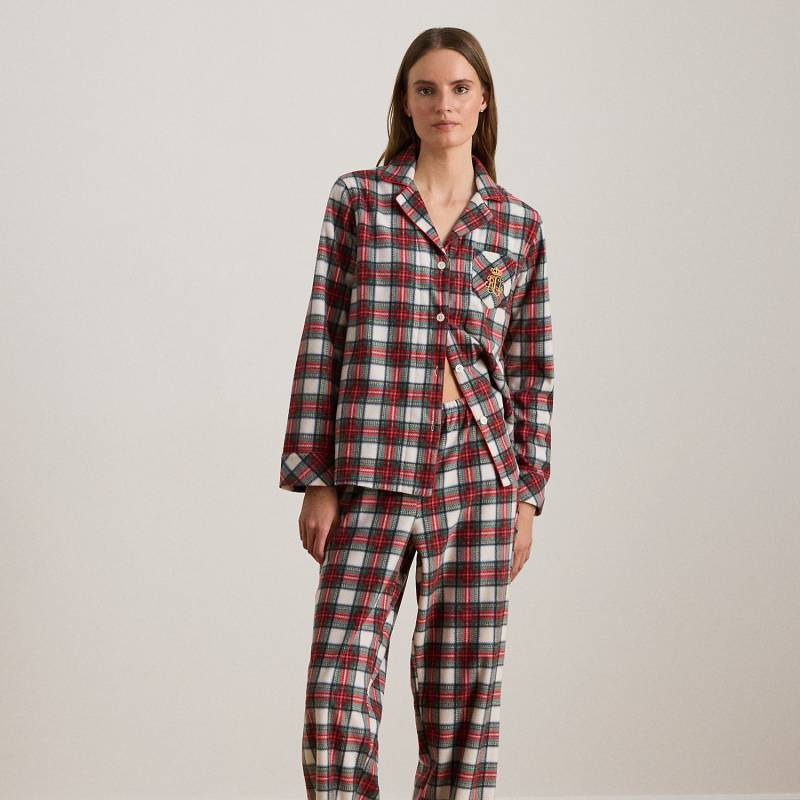 Karierter Pyjama aus Fleece Karierter Pyjama aus Fleece von Lauren