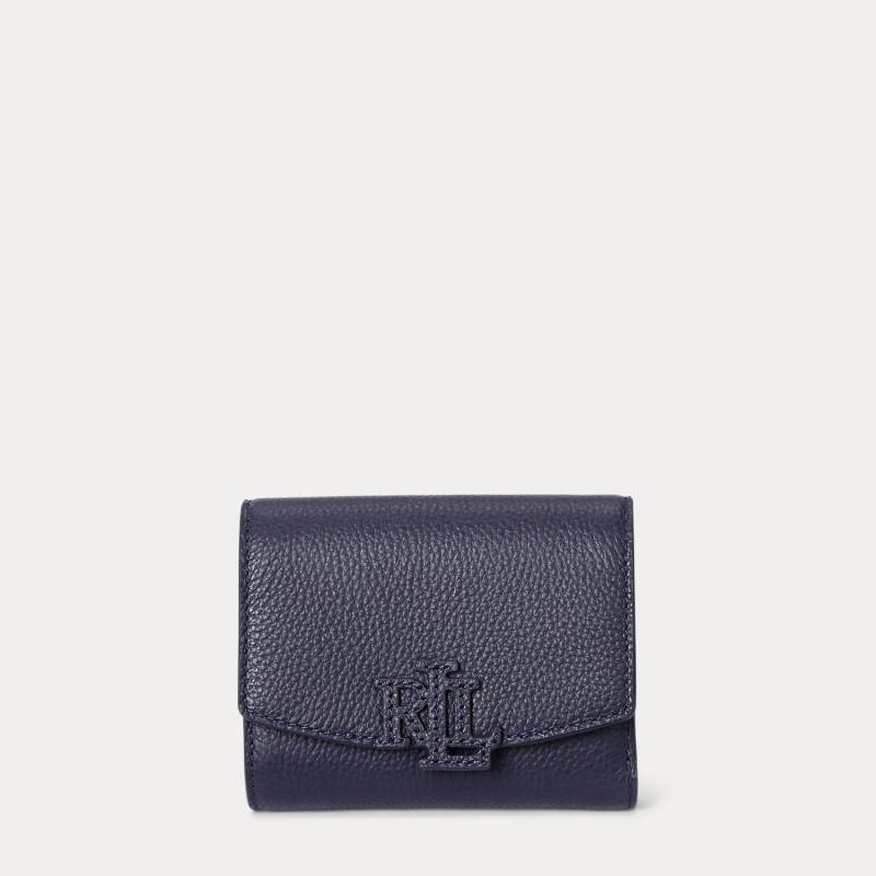 Kleine Narbenleder-Brieftasche Cameryn von Lauren