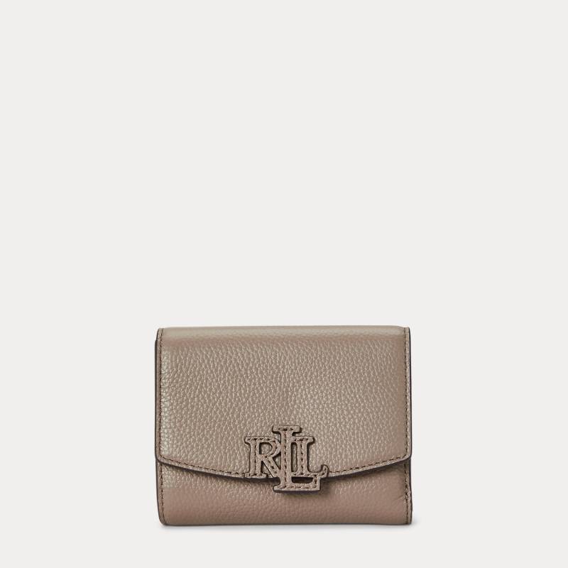 Kleine Narbenleder-Brieftasche Cameryn von Lauren