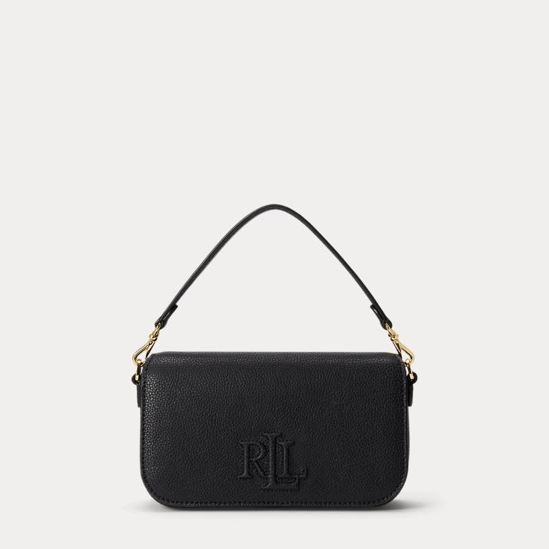 Kleine Narbenleder-Schultertasche Adley von Lauren