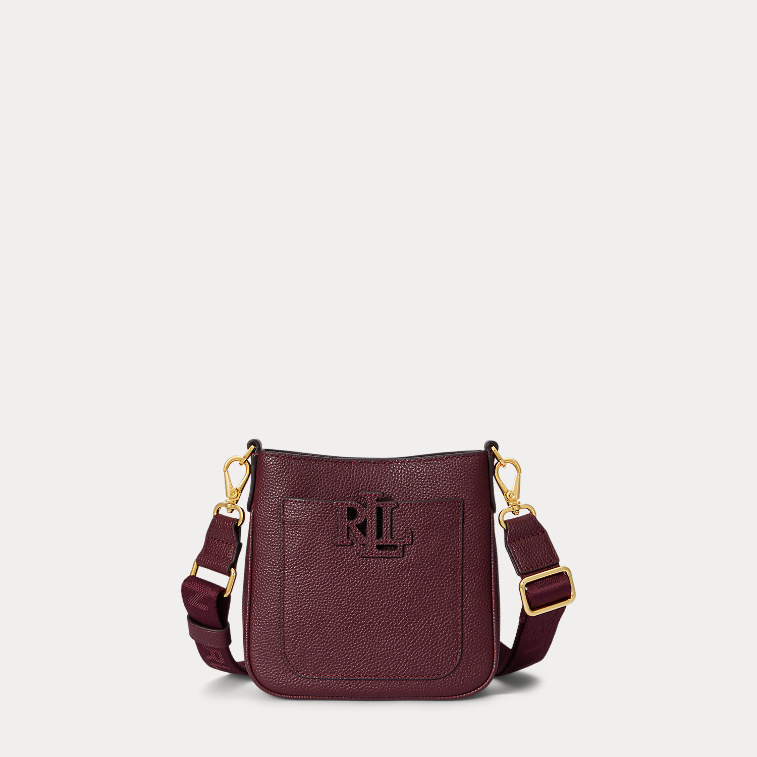 Kleine Narbenleder-Umhängetasche Cameryn von Lauren