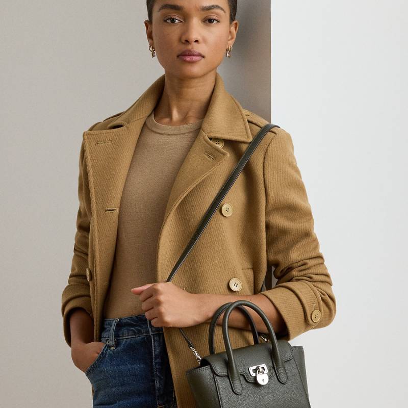 Kleine Narbenleder-Umhängetasche Tanner von Lauren