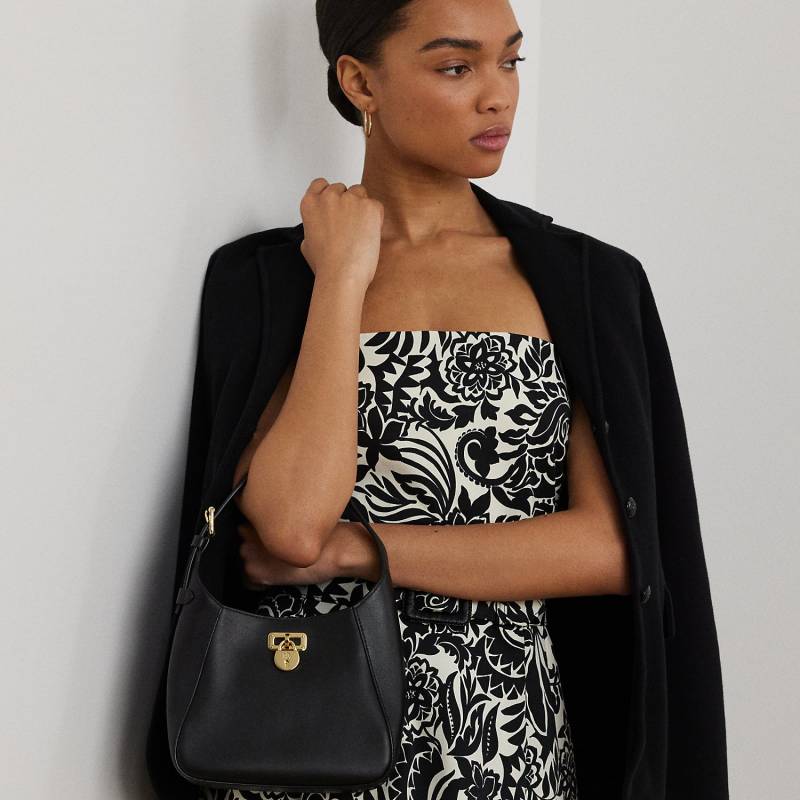 Kleine Schultertasche Tanner aus Leder von Lauren