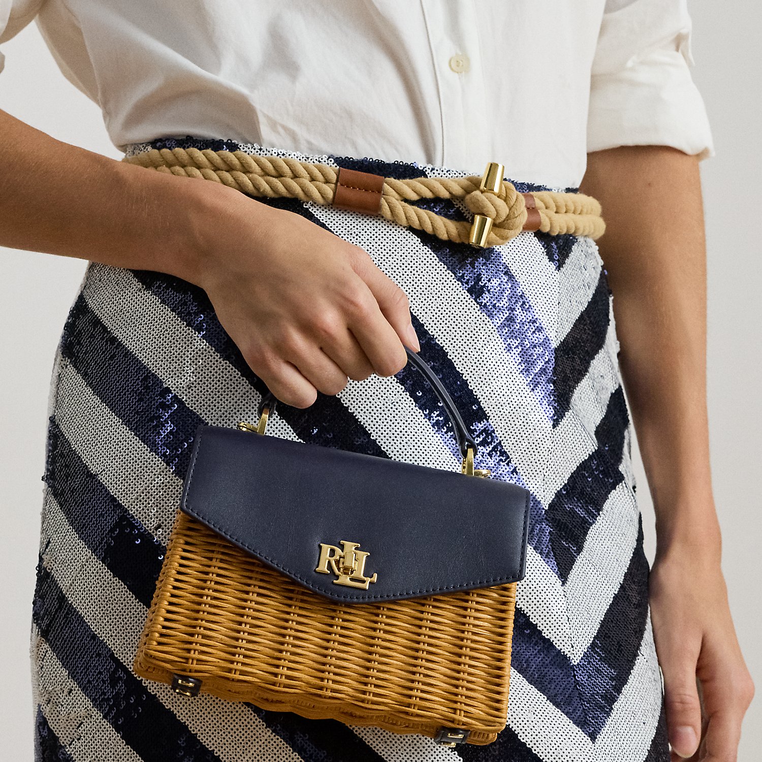 Kleine Umhängetasche Farrah von Lauren