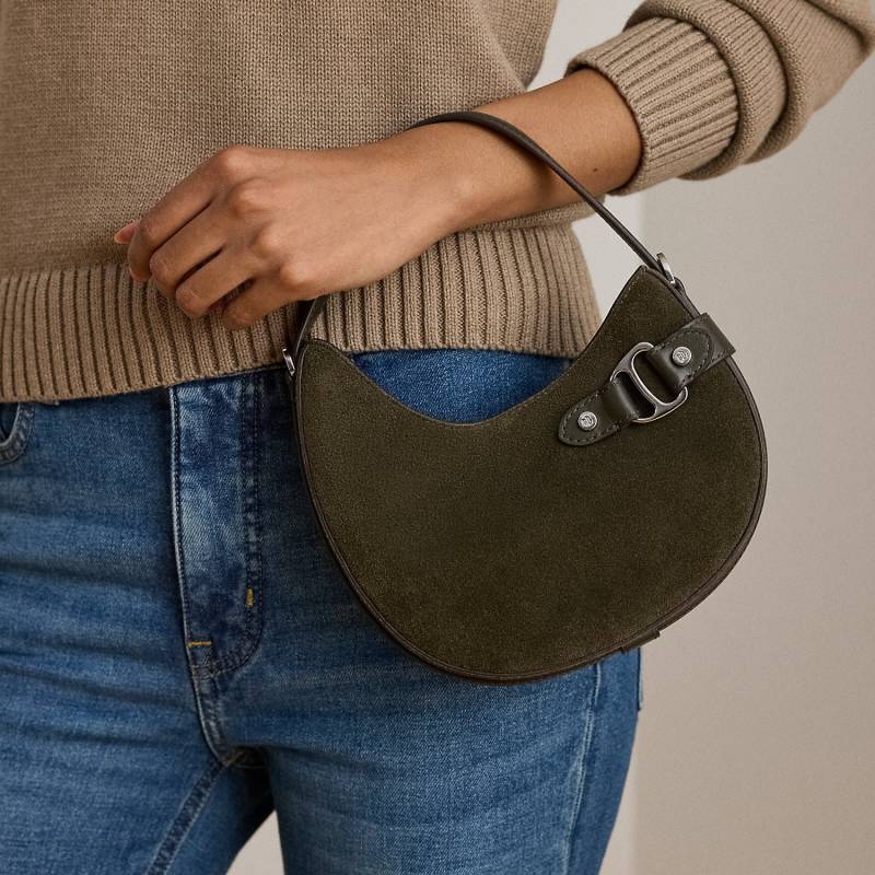 Kleine Umhängetasche Tasha aus Wildleder von Lauren