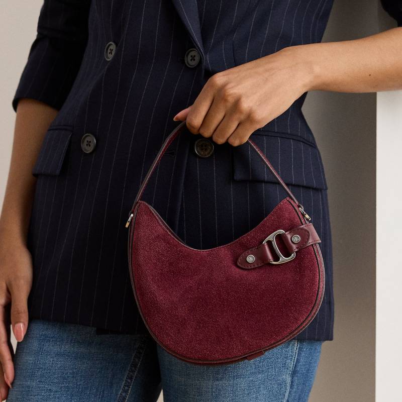 Kleine Umhängetasche Tasha aus Wildleder von Lauren