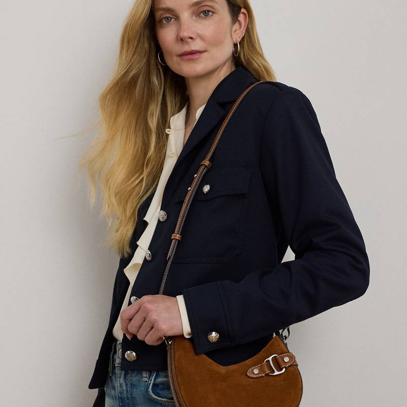 Kleine Umhängetasche Tasha aus Wildleder von Lauren