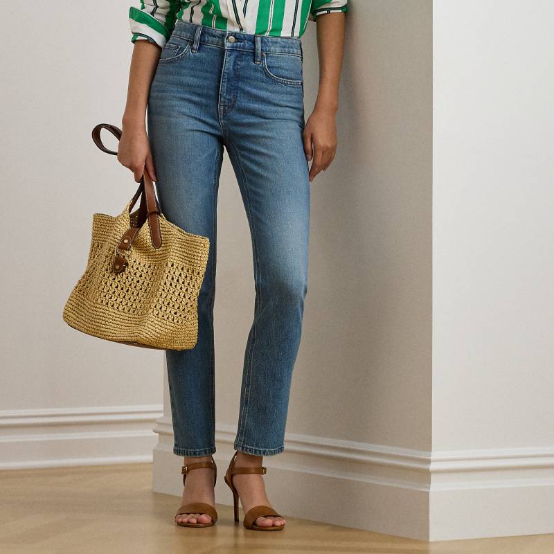 Knöchellange Straight-Fit Jeans von Lauren