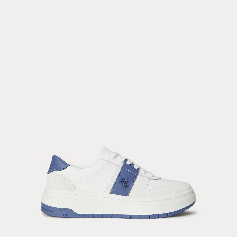 Ledersneaker Harlie in Color-Block-Optik von Lauren