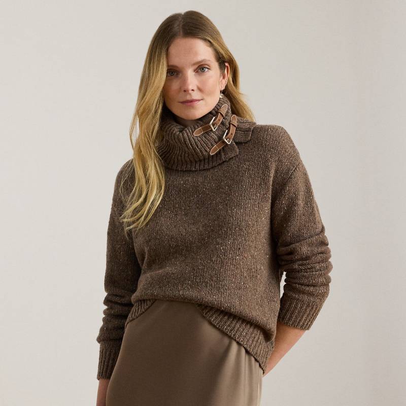 Melierter Rollkragenpullover von Lauren