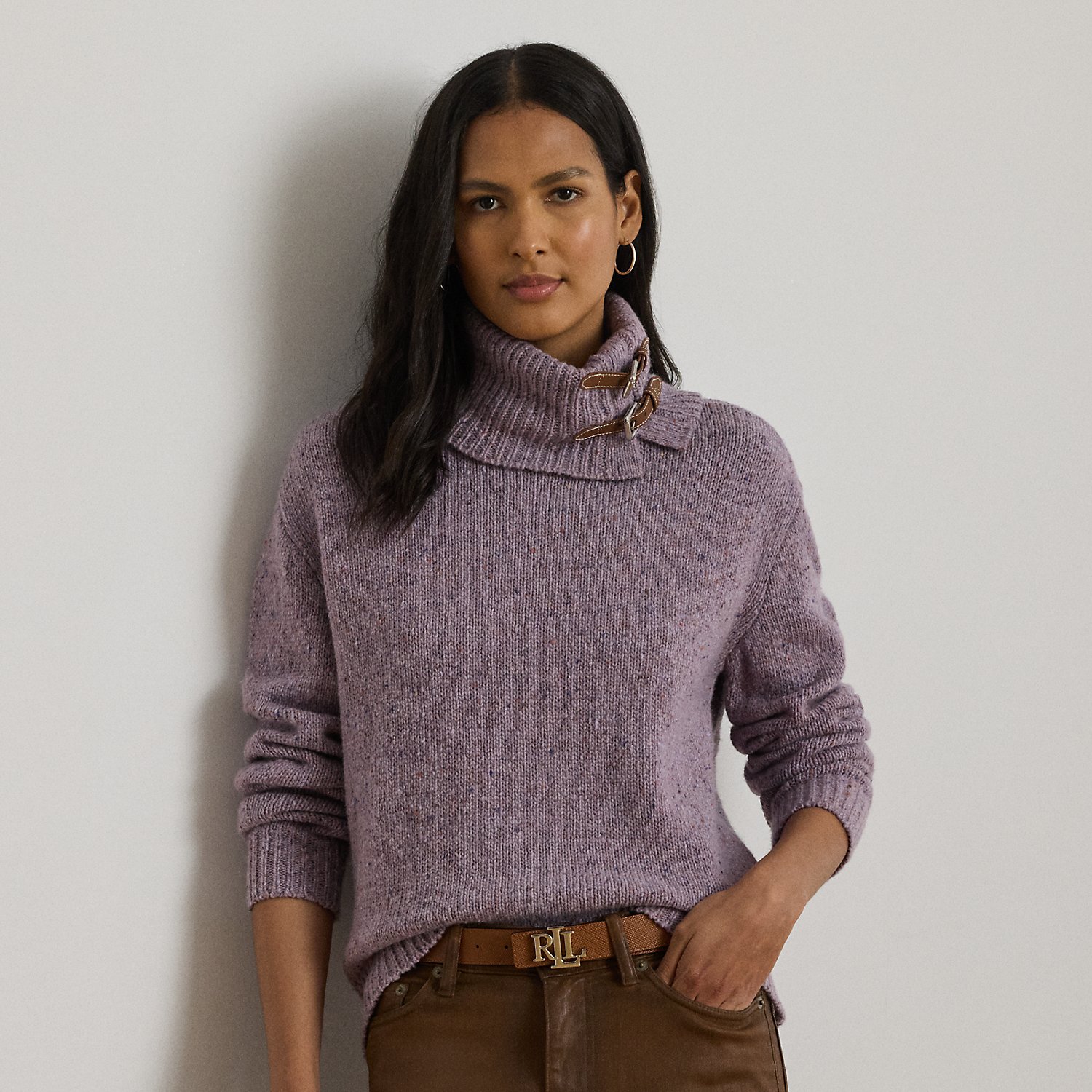 Melierter Rollkragenpullover Melierter Rollkragenpullover von Lauren