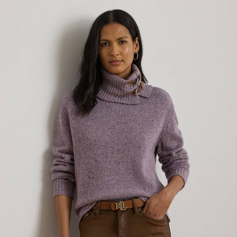 Melierter Rollkragenpullover von Lauren