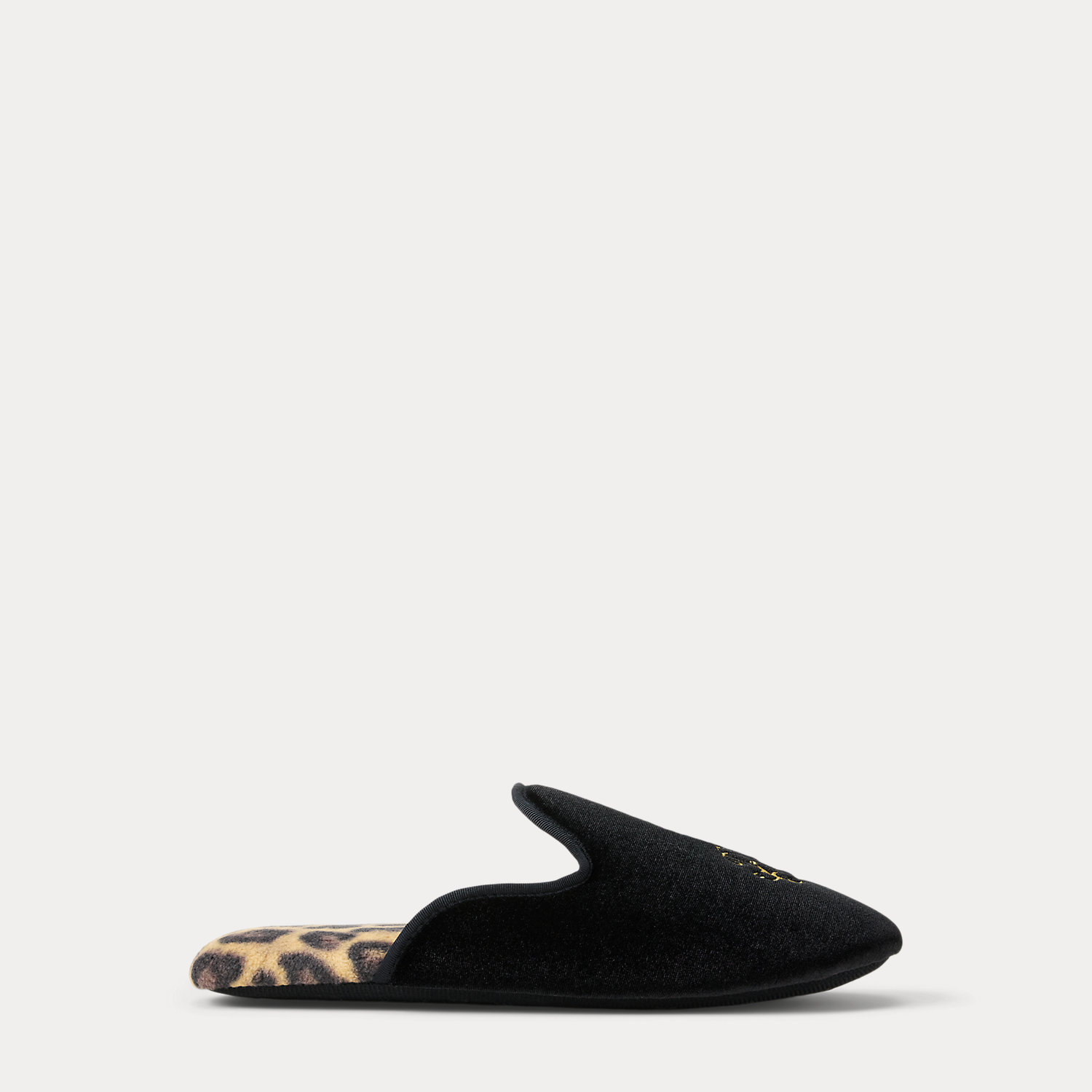 Mikrofleece-Slipper mit Leopardendruck Mikrofleece-Slipper mit Leopardendruck von Lauren