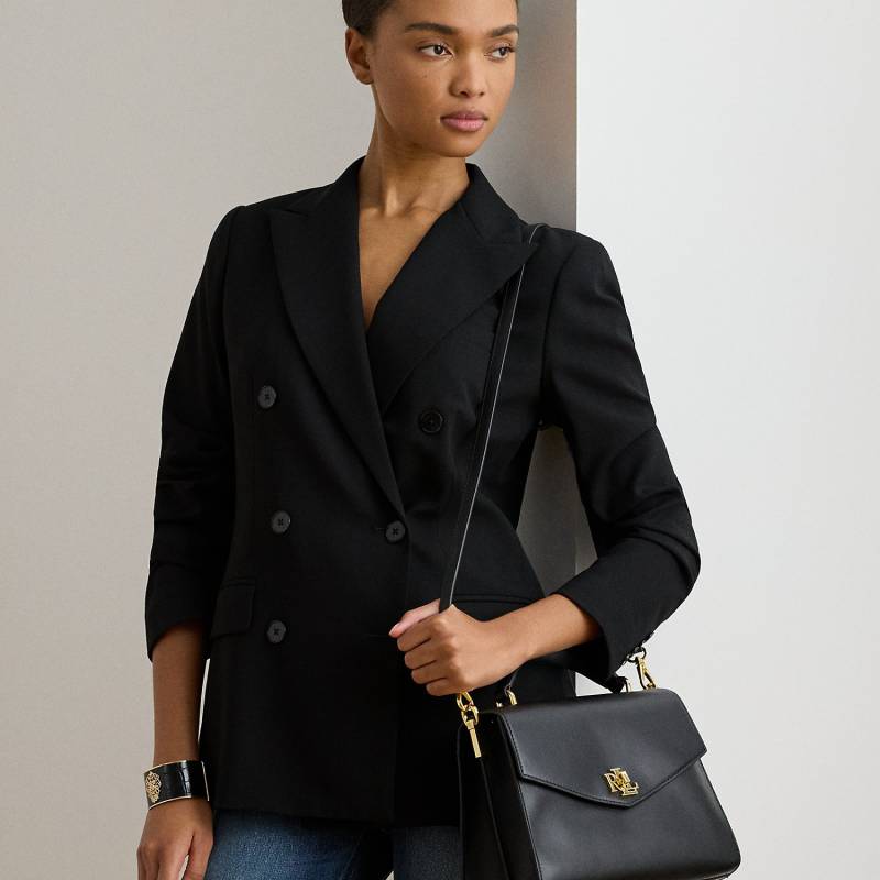 Mittelgroße Leder-Umhängetasche Farrah von Lauren