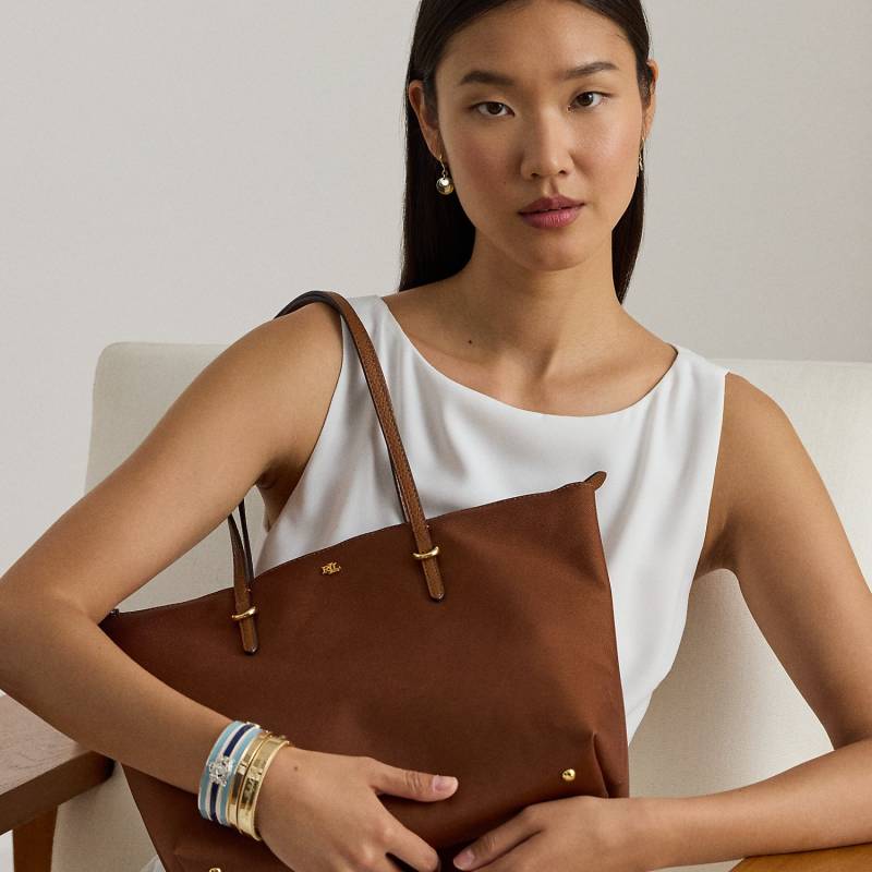 Mittelgroße Nylon-Tragetasche Keaton von Lauren