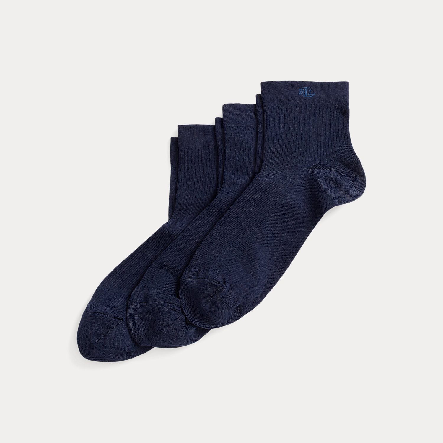 Monogramm-Socken im 3er-Pack von Lauren