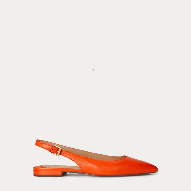 Nappaleder-Ballerina Londyn mit Riemchen von Lauren