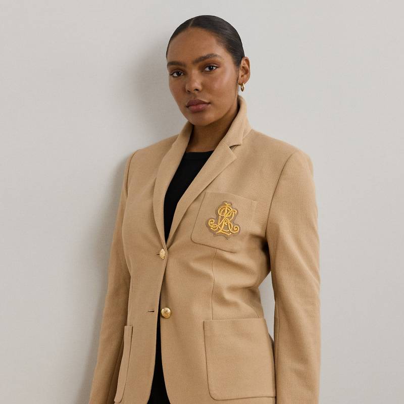 Plus Größen - Jacquardblazer mit Bouillonstickerei von Lauren