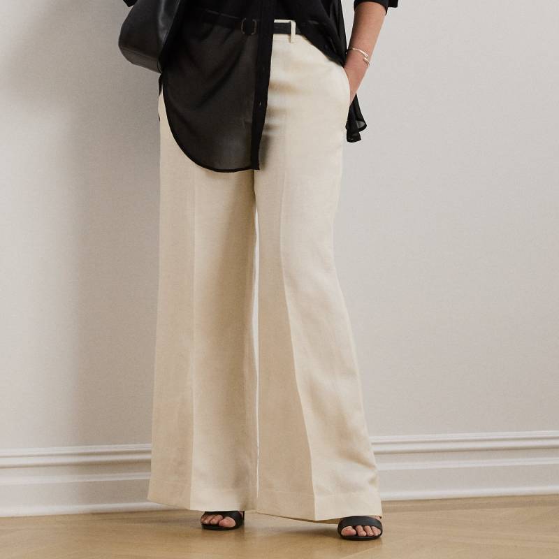 Plus Größen - Twillhose mit weitem Bein von Lauren