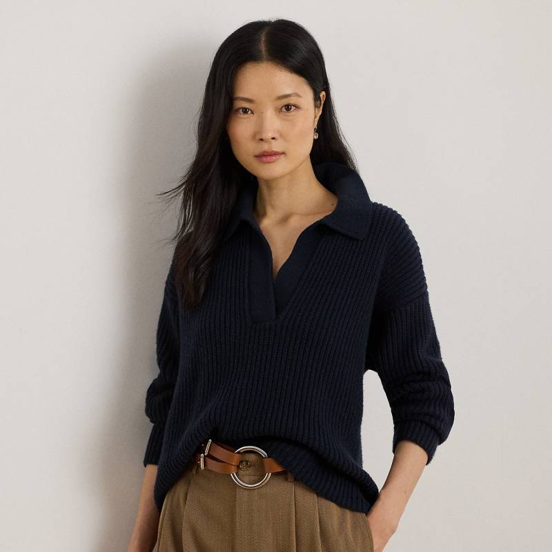 Polo-Pullover aus Wollmischung Polo-Pullover aus Wollmischung von Lauren