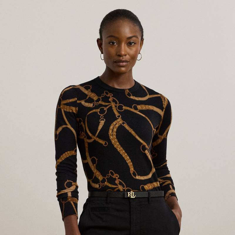 Pullover mit Gürteldruck von Lauren