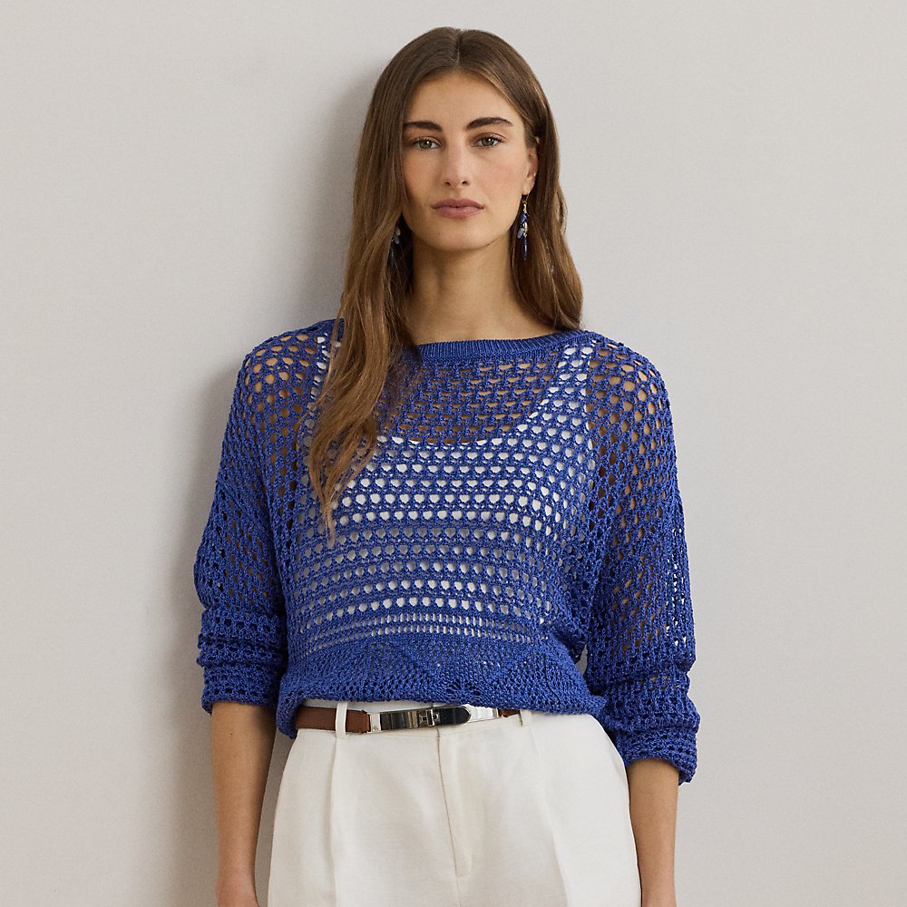 Pullover mit Lochmuster Pullover mit Lochmuster von Lauren