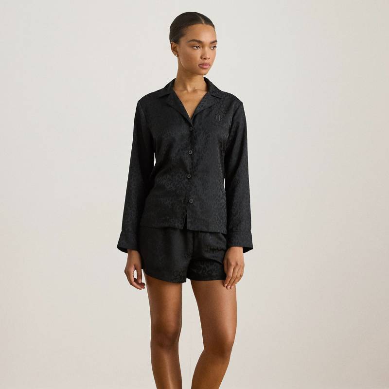 Pyjama-Set aus Satin-Jacquard Pyjama-Set aus Satin-Jacquard von Lauren