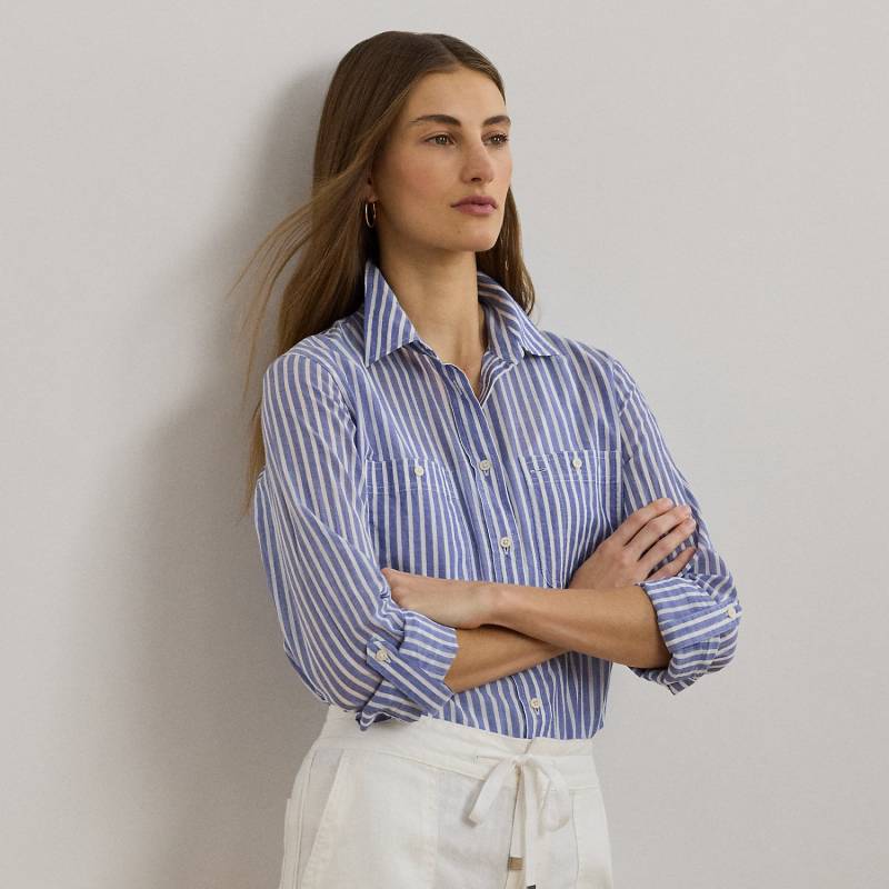 Relaxed-Fit Hemd aus Voile von Lauren