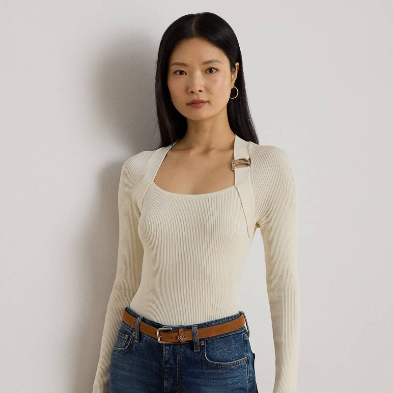 Rippenstrickpullover mit Schnalle Rippenstrickpullover mit Schnalle von Lauren