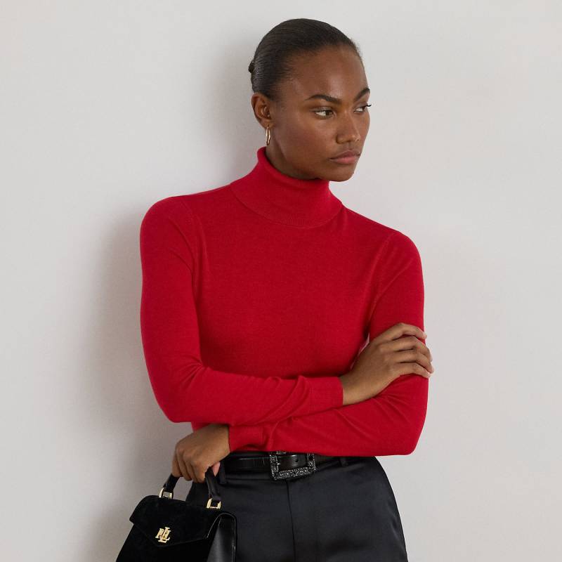 Rollkragenpullover aus Seidenmischung Rollkragenpullover aus Seidenmischung von Lauren