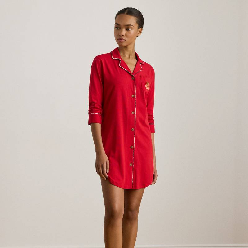 Schlafshirt aus Baumwollmischung Schlafshirt aus Baumwollmischung von Lauren