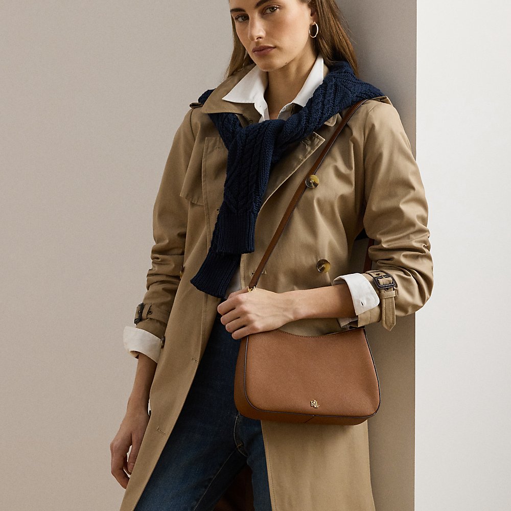 Mittelgroße Ledertasche Danni von Lauren