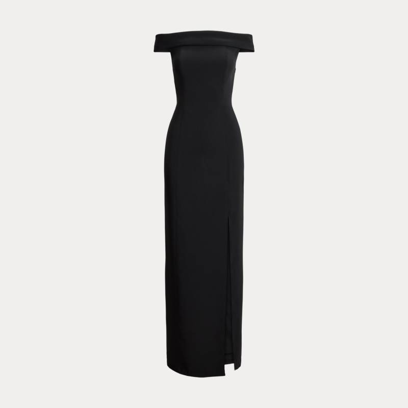 Schulterfreies Crêpe-Abendkleid von Lauren