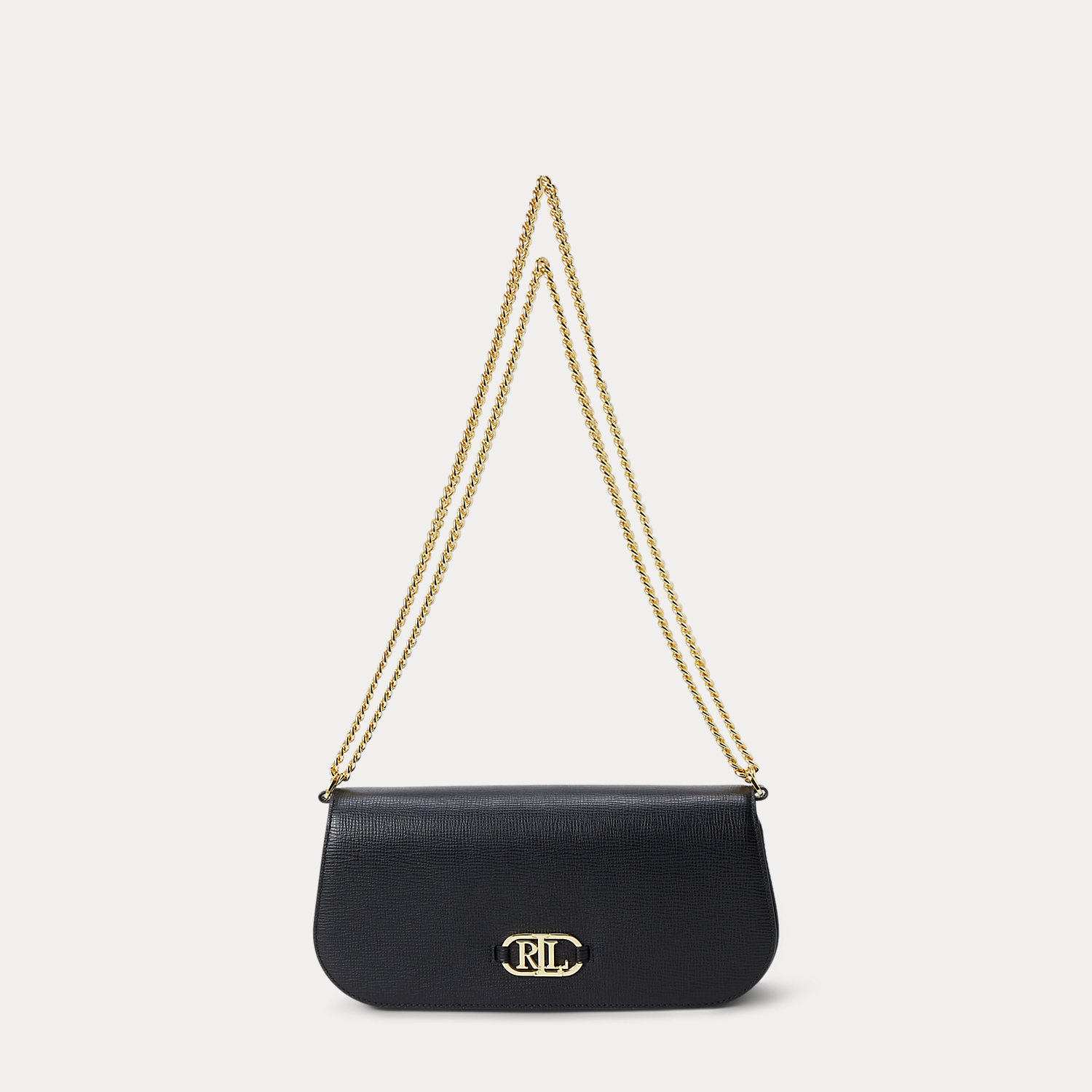 Schultertasche Rylan aus Saffianleder von Lauren