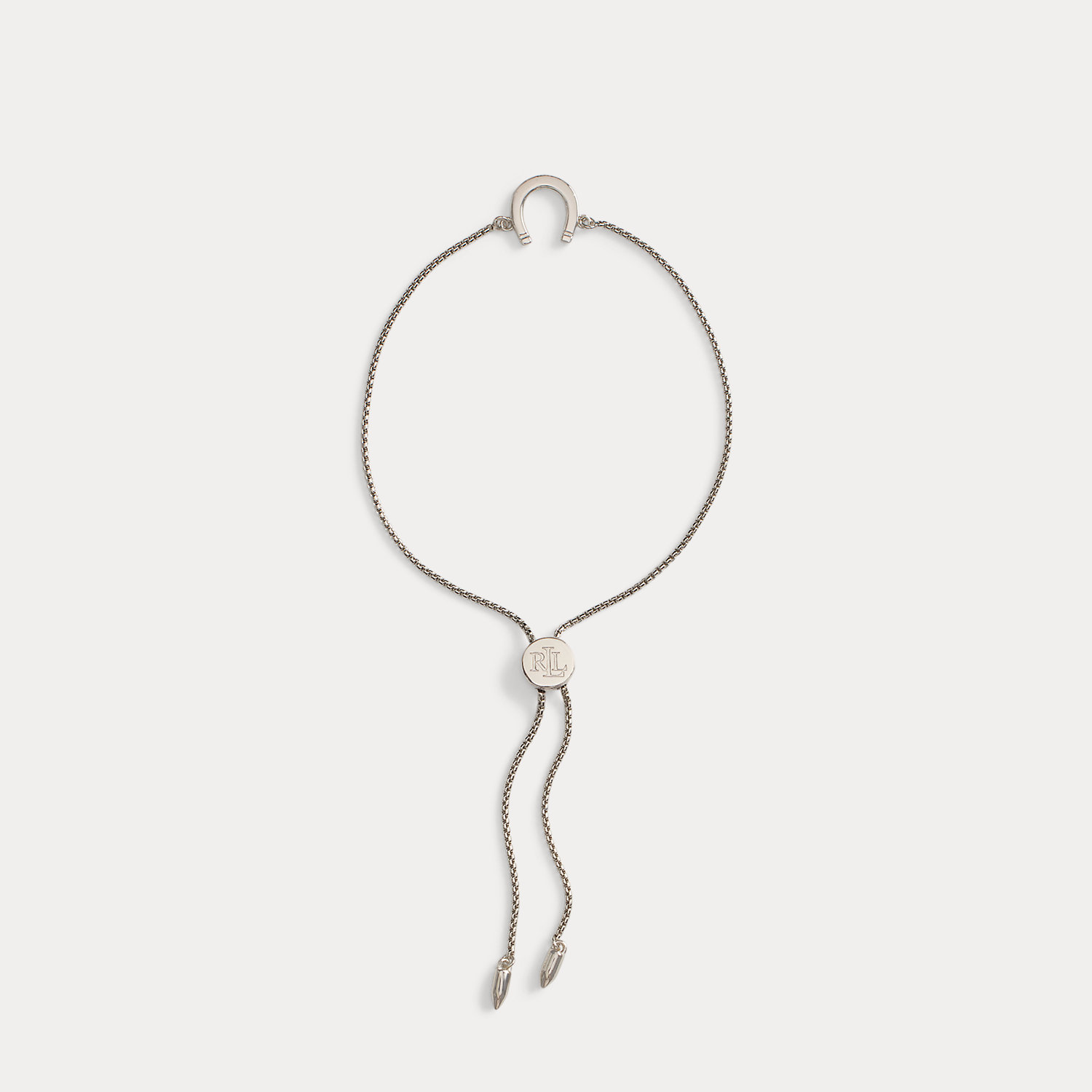Silberarmband mit Hufeisenanhänger von Lauren