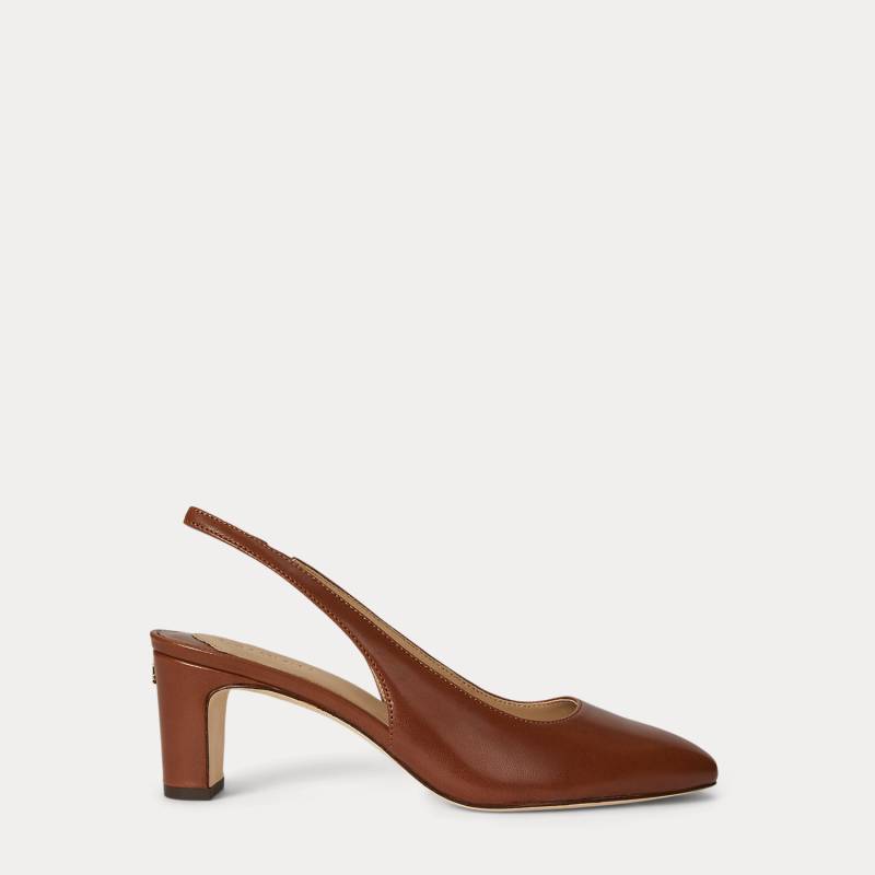 Slingback-Pumps Klaire aus Leder von Lauren
