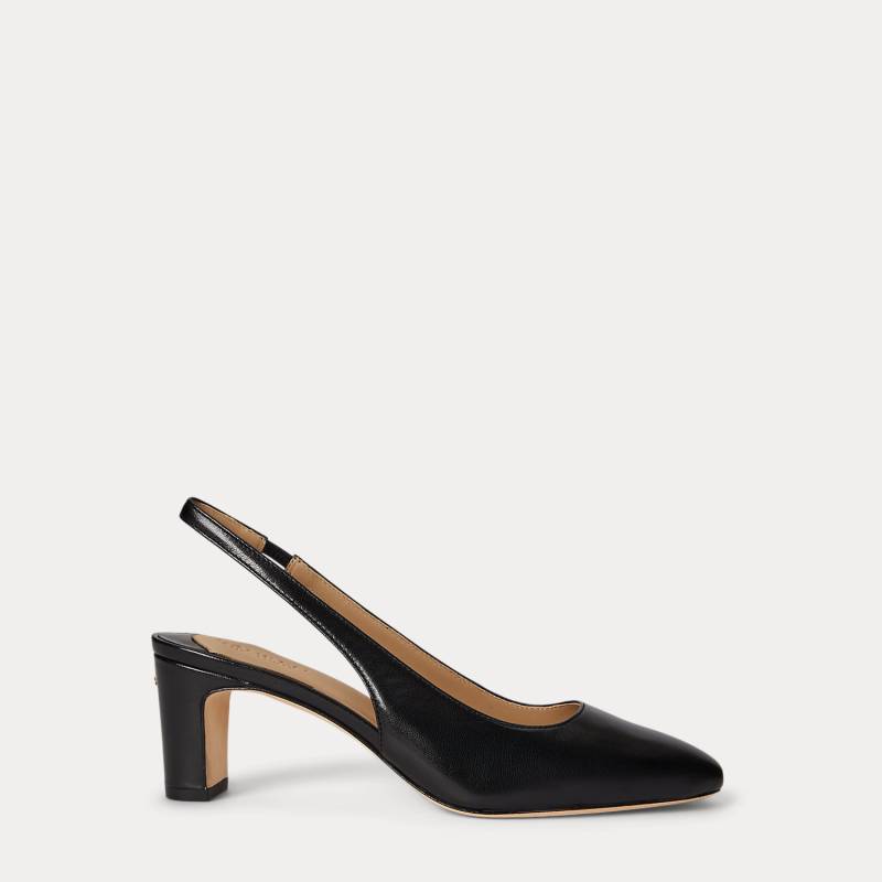 Slingback-Pumps Klaire aus Leder von Lauren