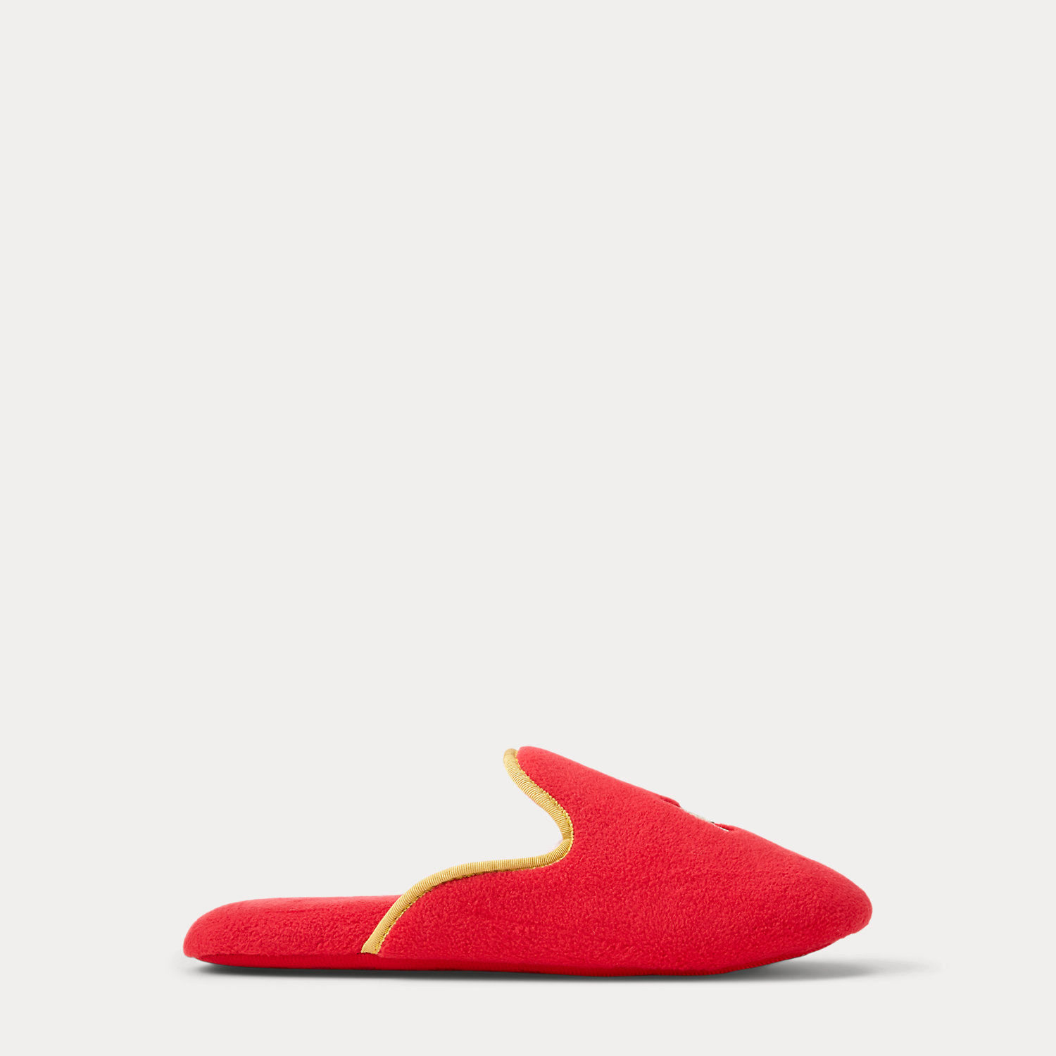 Slipper aus Mikrofleece mit Monogramm Slipper aus Mikrofleece mit Monogramm von Lauren