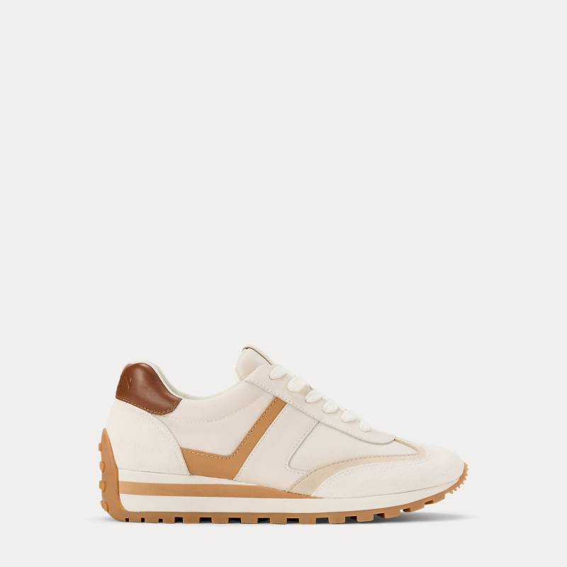 Sneaker Dani aus Wildleder und Leder von Lauren