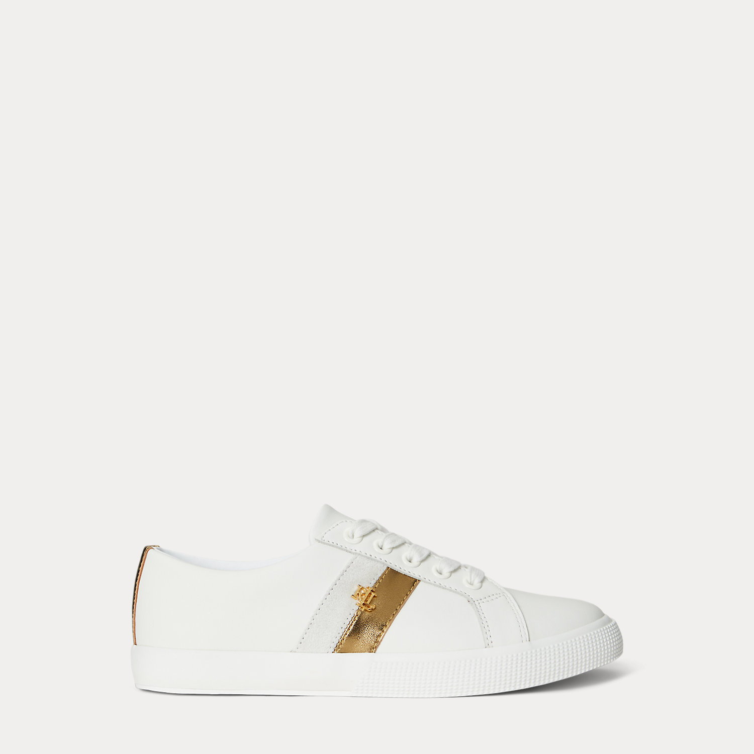 Sneaker Janson II mit Metallic-Besatz von Lauren