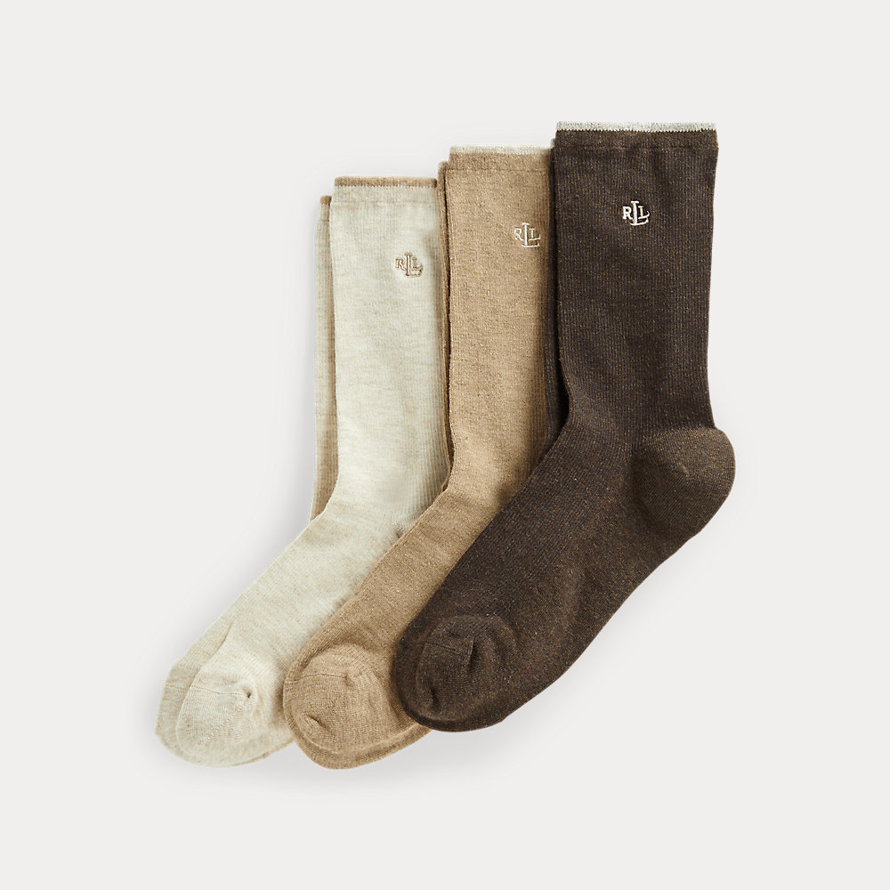 Socken aus Stretch-Baumwolle von Lauren