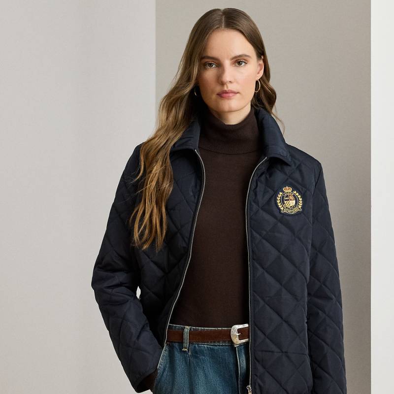 Steppjacke mit Wappenaufnäher Steppjacke mit Wappenaufnäher von Lauren